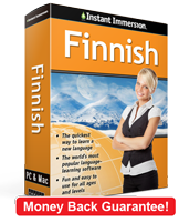 Instant Immersion's Finnish course is the best way to learn Finnish