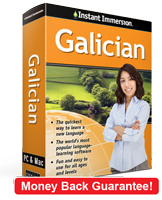 Instant Immersion's Galician course is the best way to learn Galician
