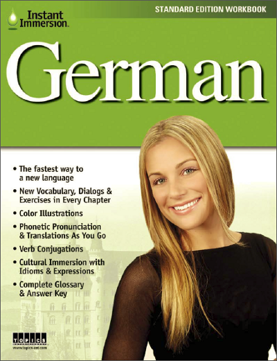 Add a German Language Workbook to any course