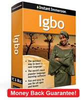 Instant Immersion's Igbo course is the best way to learn Igbo