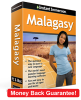 Instant Immersion's Malagasy course is the best way to learn Malagasy