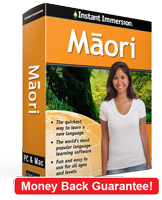 Instant Immersion's Maori course is the best way to learn Maori