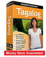 Instant Immersion's Tagalog course is the best way to learn Tagalog