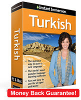 Instant Immersion's Turkish course is the best way to learn Turkish