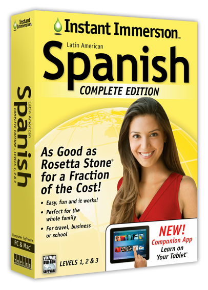 instant immersion english software