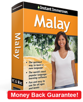 Instant Immersion's Malay course is the best way to learn Malay