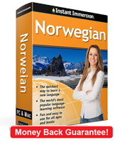 Instant Immersion's Norwegian course is the best way to learn Norwegian