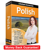 Instant Immersion's Polish course is the best way to learn Polish