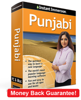 Instant Immersion's Punjabi course is the best way to learn Punjabi
